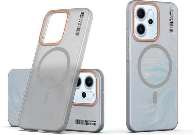 Magnetische und stoßfeste Schutzhülle für OPPO Reno15 14 13 12 11 F Pro Find X9 X8 Pro Ultra in Transparent mit mattiertem PC-Material - Bild 1