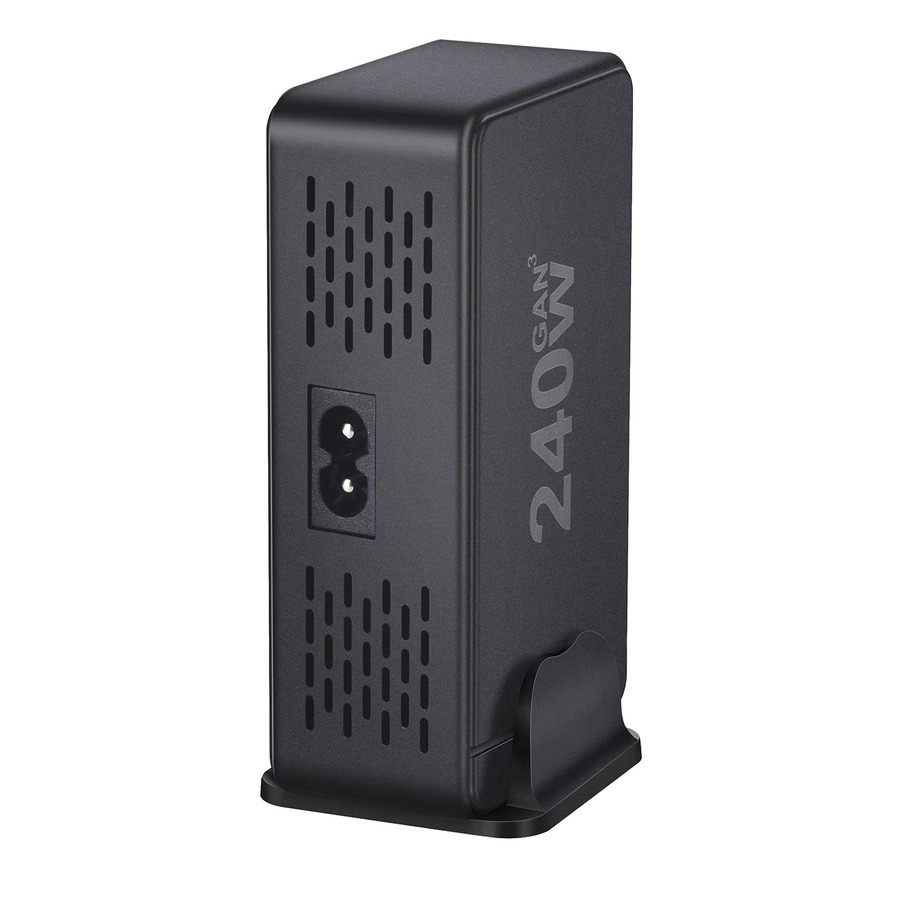 Deepartner 240 W GaN-Tischladegerät mit 8 USB-C-Anschlüssen und PD 3.0 für schnelles Aufladen - Bild 2