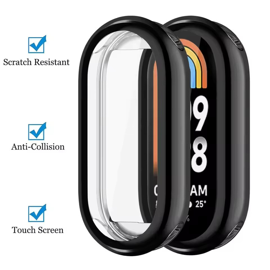 Xiaomi Schutzhülle mit Displayschutz und NFC-Funktion für Mi Band 10 9 8 in Transparent - Bild 6
