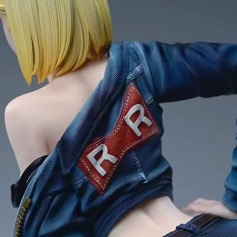 Bandai Dragon Ball Z Android 18 Actionfigur, Kunstharz, Bunt - Bild 4