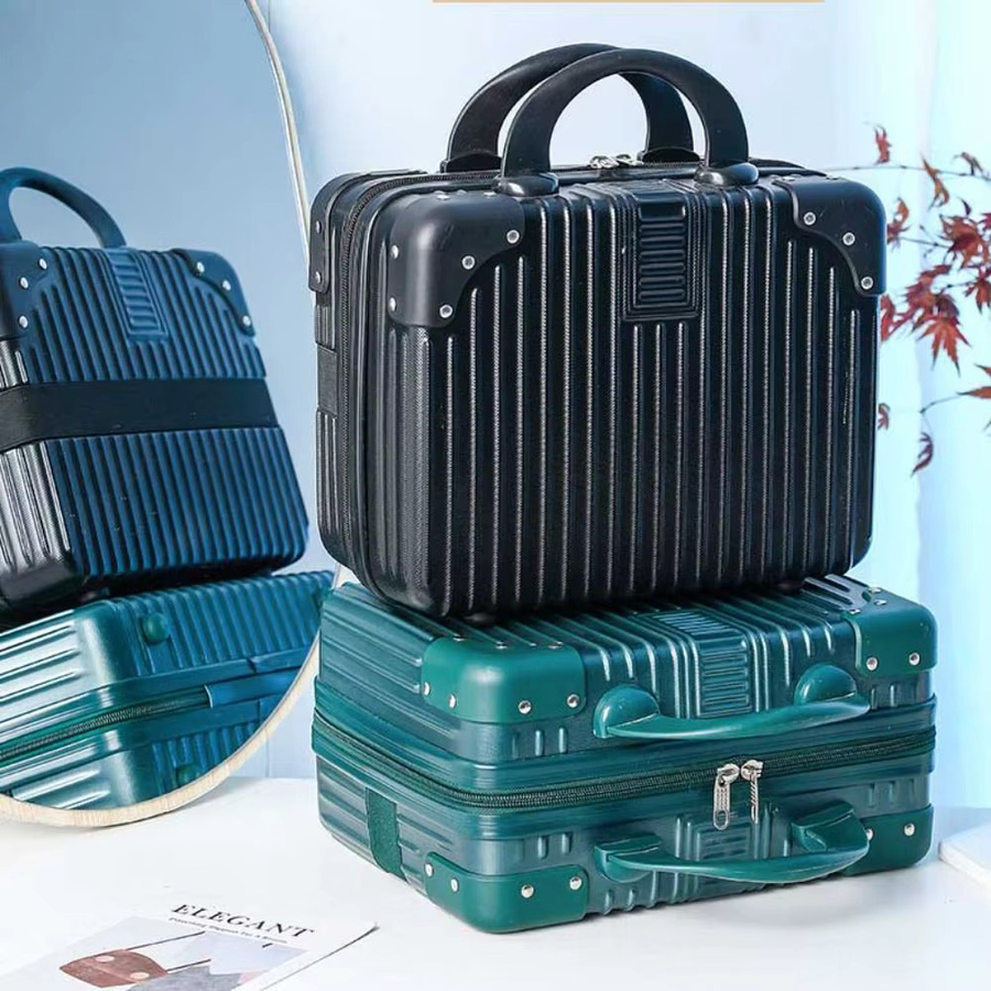 ISKYBOB Kosmetikbox Mini-Reisekoffer mit Passwort-Schloss als Handgepäck-Organizer, Breite: 35,6 cm, Höhe: 23,0 cm - Bild 2