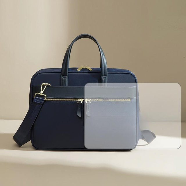 JMG Bags Laptoptasche Notebook Handtasche Blau - Bild 1