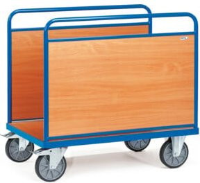 Fetra Ballenwagen 2541 in Blau mit TPE-Reifen und 600 kg Tragkraft - Bild 1