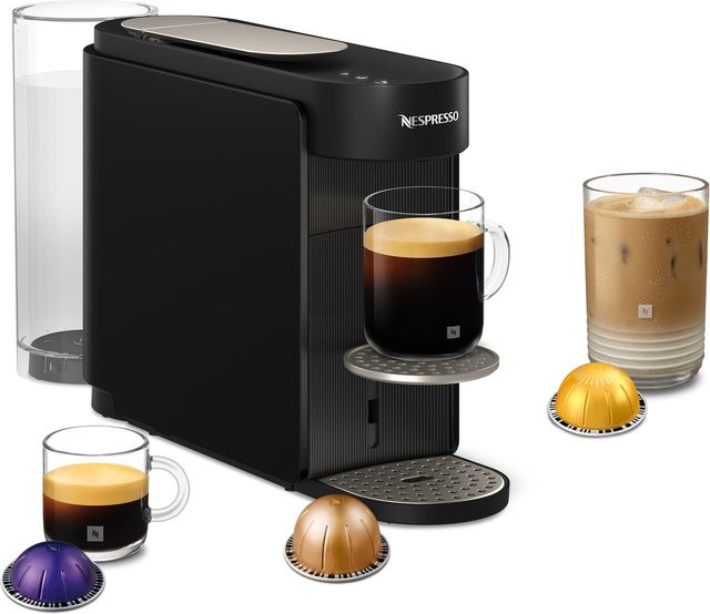 Nespresso Krups Vertuo Up Kapselautomat mit One-Touch-System in Schwarz XN9408F0 - Bild 2