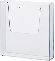 helit Prospekthalter The Help Wall DIN A5 transparent aus Kunststoff - Bild 1