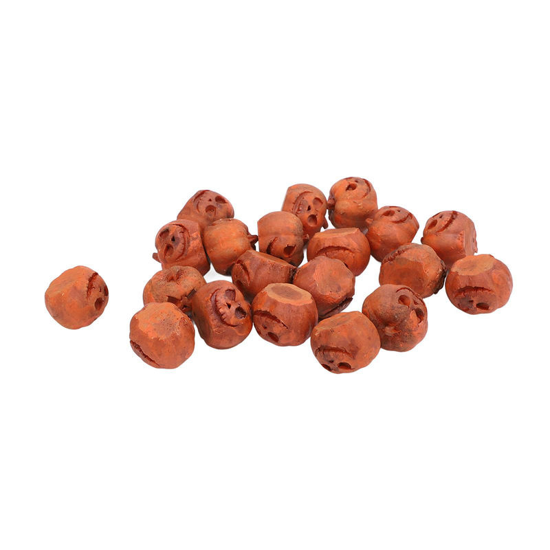 20 Stück Miniatur Kürbis-Figuren aus Kunstharz in Orange von OutsideWorld für Halloween und Herbst Dekorationen - Bild 6