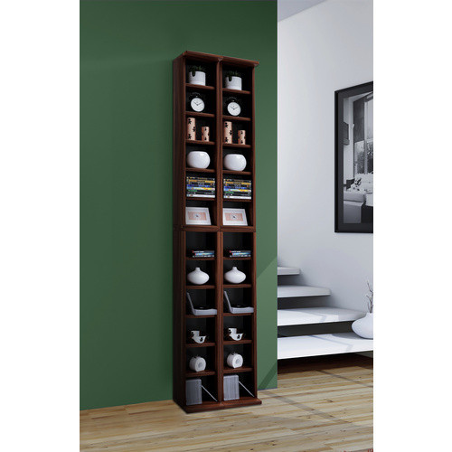 VCM Regal Almera aus Holzwerkstoff in Braun, B/T/H: 20 x 42 x 180 cm - Bild 3