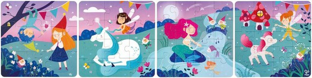 Hape Puzzle Märchen, Fantasy, Einhorn, ab 3 Jahre - Bild 1