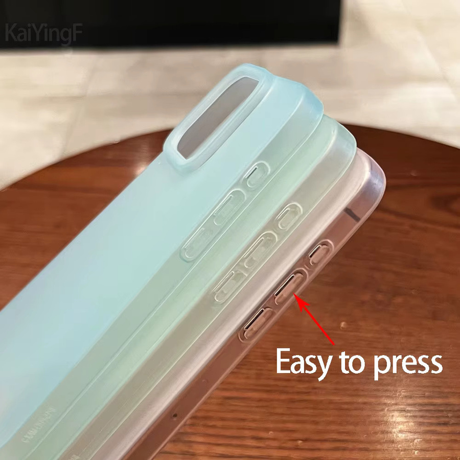 Stoßfeste Silikon Handyhülle von KaiYingF für iPhone 15 14 13 12 11 Pro Max Plus X Xs Max XR in Transparent und Schwarz - Bild 1