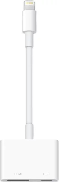 Apple Lightning Digital AV Adapter für HDMI in Weiß mit Full HD Unterstützung - Bild 1