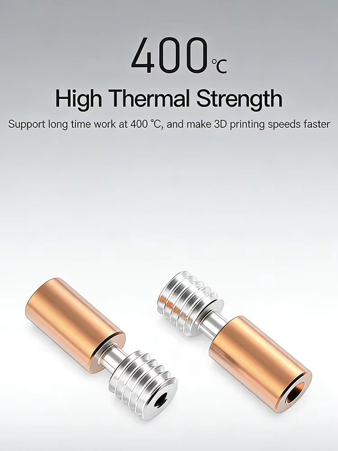 Creality Ender3 Bimetall-Heatbreak aus Titanlegierung für Ender3 S1, V3, Pro, Ender 5, CR-6 SE, CR-5 PRO und CR10 - Bild 2