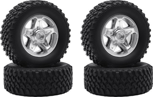 WWXRC MN82Pro MN78 Metall Beadlock Felge Nabe Und Reifen Set, Zubehör - Bild 1