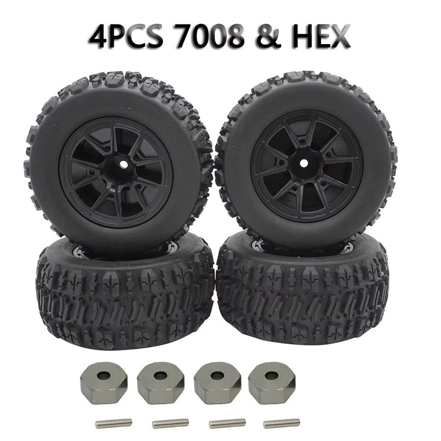 YSIDO Truck Off Road Buggy Skidproof Reifen Räder, 4-teiliges Set - Bild 3