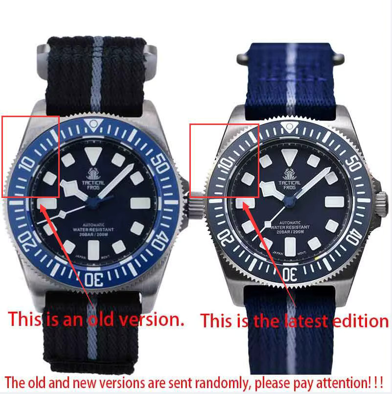 Tactical Frog Armbanduhr Titan, Automatik, Saphirglas, 20 ATM, Herren - Bild 2