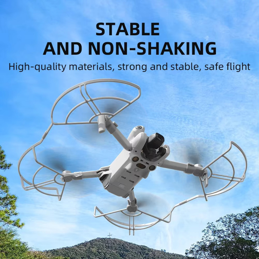 DJI Propellerschutz für Mini 4 Pro und Mini 3 Pro faltbare Drohnen-Flügelabdeckung und Schutzringe - Bild 3