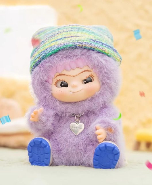 Yiran toy 1 Heiss Wakuku Blind Box Fuchs Hase, Plüsch Anhänger, ab 14 Jahren - Bild 1