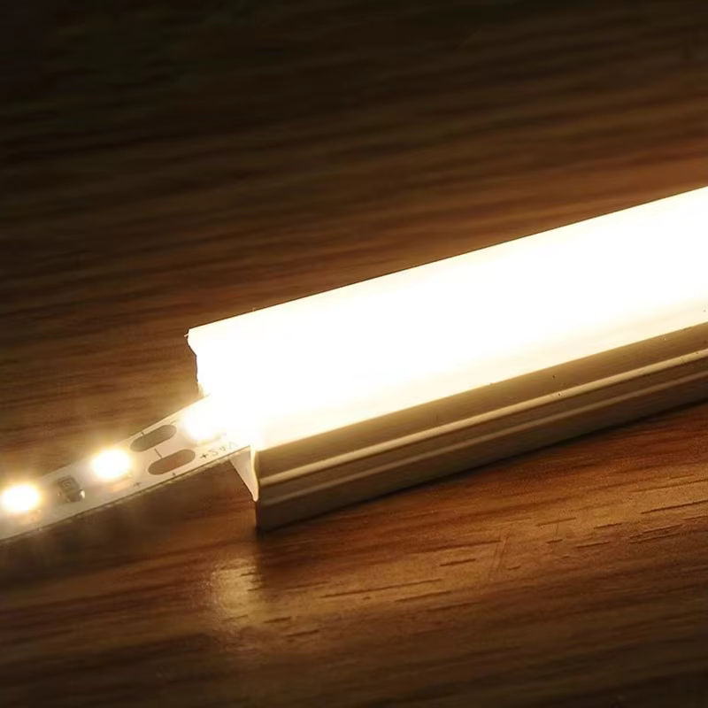 Flexibler LED Neon Silikon Streifen Diffusor von ksdligh in Schwarz für Einbauanwendungen - Bild 4