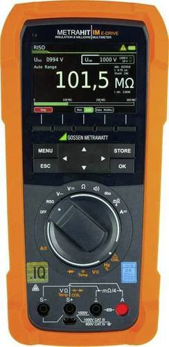 Gossen Metrawatt M274S Hand-Multimeter Digitales Hochpräzisions-Messgerät mit Datenlogger in Orange - Bild 1