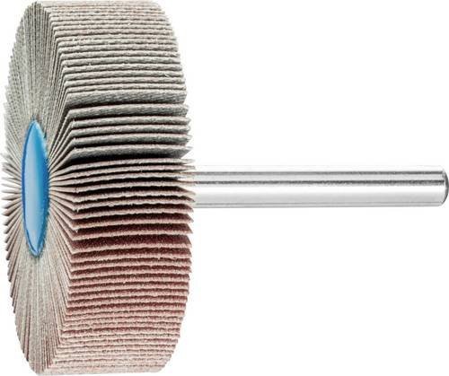 PFERD Korund Fächerschleifer A320 für Feinschliff und Finish, Durchmesser: 50 mm, Breite: 15 mm, Schaft-Durchmesser: 6 mm, 10 Stück, Multicolor - Bild 1