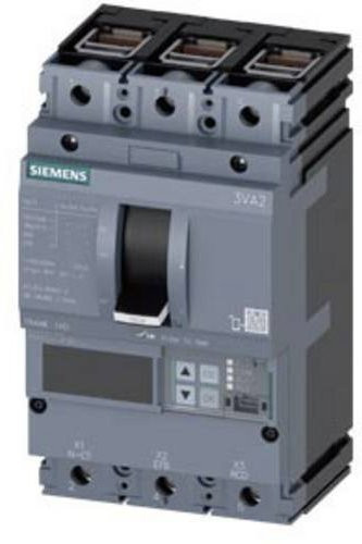Siemens 3VA2140-8JP36-0AA0 Leistungsschalter in Grau mit einem Einstellbereich von 16 - 40A und einer maximalen Schaltspannung von 690 V/AC - Bild 1