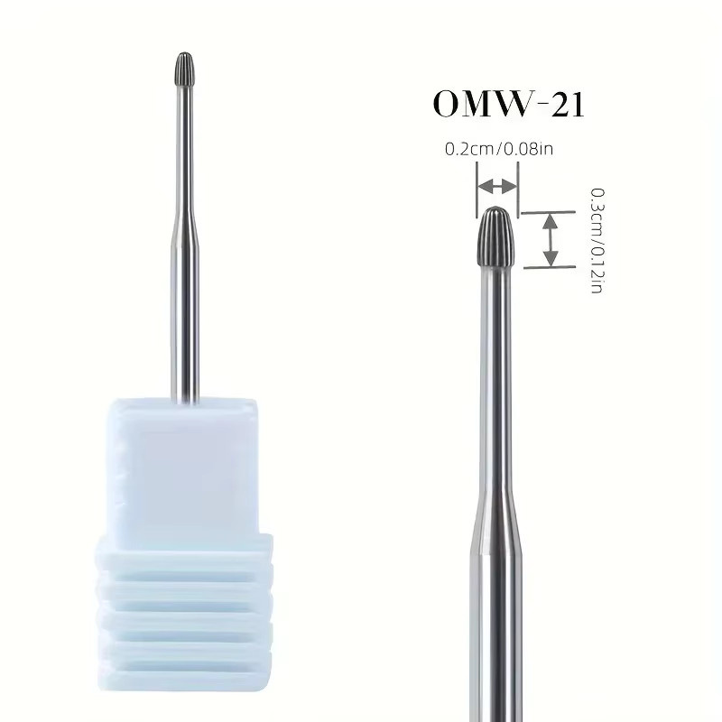 Misscheering Hartmetall-Nagelhautentferner-Bit, Unisex - Bild 1