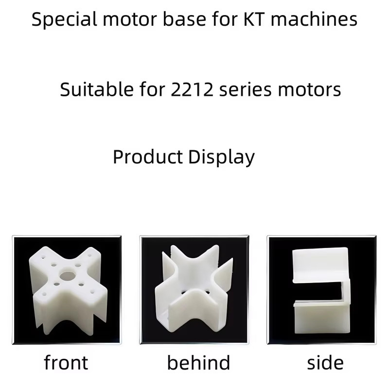 BANGSHE KT-Board-Maschinenhalterungen, 5-teiliges Set, 22er-Serie Motorsockel, Kreuzbasis - Bild 3