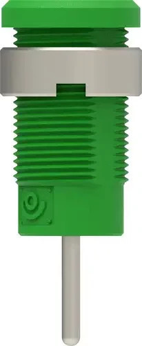Electro PJP 3267-C-CD1-V Sicherheits-Einbaubuchse in Grün - Bild 1