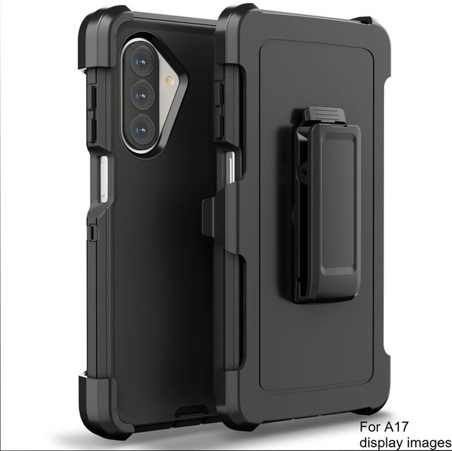 Ottbox Armor Robuste Militär-Schutzhülle für Samsung Galaxy A57 A37 A27 A17 A07 A56 A36 A26 A16 A55 in Schwarz und Rot - Bild 1
