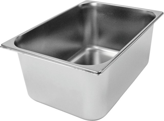Schneider Eisbehälter aus Edelstahl in Silber, B: 25 cm, L: 36 cm, H: 15 cm - Bild 1