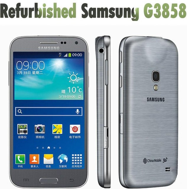 Samsung Galaxy Beam2 G3858 Refurbished Mobiltelefon Silber mit 1 SIM Card und Android - Bild 1
