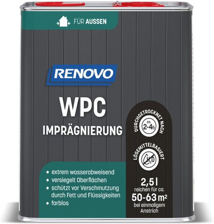RENOVO WPC-Imprägnierung farblos transparent 2,5 l - Bild 1