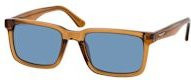 Police SPLP 21E Sonnenbrille, Quadratisch, Herren, Vollrand, Kunststoff, Braun, Blau - Bild 1