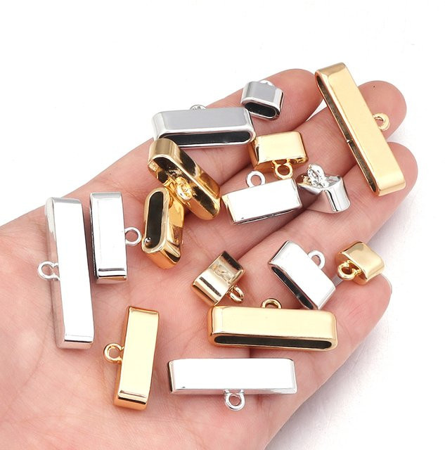 louleur Endverschlüsse Legierungsmetall, 10 Stück, Unisex - Bild 1