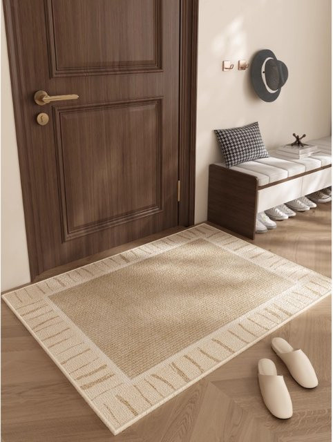 VIKAMA Rutschfeste Eingangsbodenmatte und Schlafzimmer-Seitenkissen als staubdichter Teppich zur Heimdekoration - Bild 1