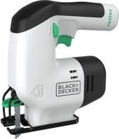 Black+Decker Akku-Stichsäge in Schwarz-Weiß mit 12 Volt und Akkubetrieb - Bild 1