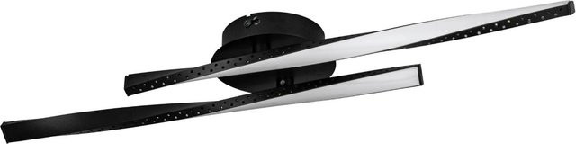 Eglo LED-Deckenleuchte Adeje in Schwarz aus Metall mit warmweißem Licht - Bild 1