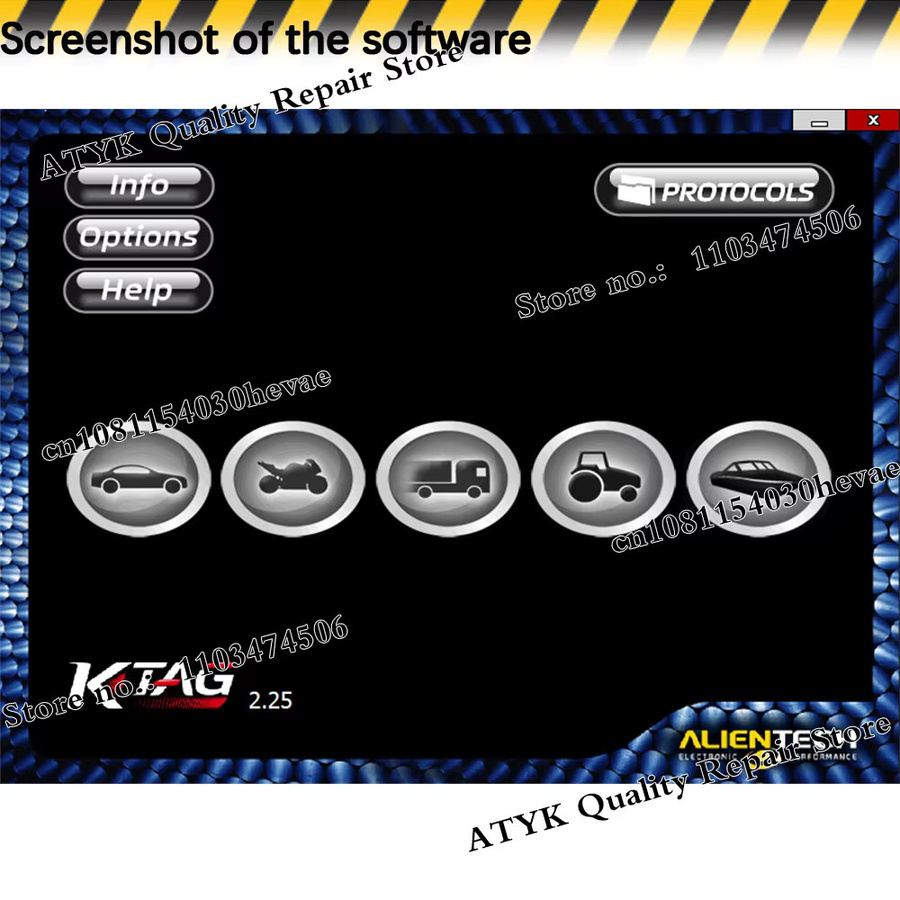 KTAG 2.25 Ksuite OBD2 Diagnose-Tuning Software zur ECU-Chip-Programmierung für Auto, LKW, Boot und Traktor - Bild 2