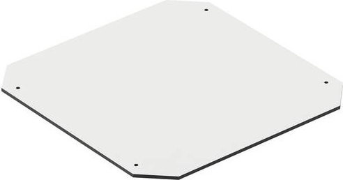 Spelsberg GEOS-L EPD-3030 72101601 Montageplatte aus Isolierstoff in Weiß, B/T: 27,6 x 27,6 cm, Höhe: 0,4 cm - Bild 1