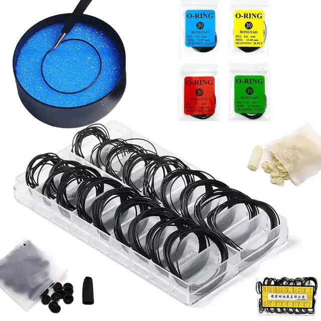 OAKCHARM Uhr Reparatur Werkzeuge, O-Ring Dichtung, 0,5/0,6mm - Bild 1