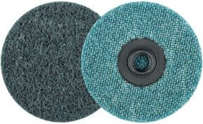 PFERD COMBIDISC harte Vliesronde CD für Feinschliff und Finish, Durchmesser: 75 mm, Körnung: A240F, Farbe: Blau - Bild 1