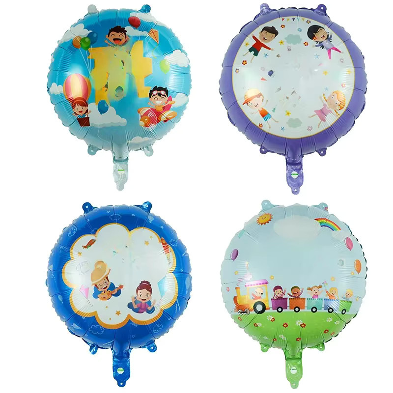 LQVYI Spanisch Glücklich Kindertag Folie Helium Luftballons, 10er Set - Bild 2