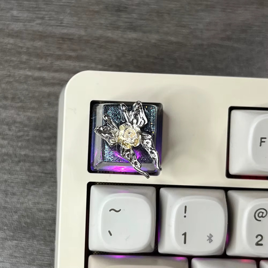 JYBMAK Personalisierte Harz-Tastenkappen für mechanische Tastaturen, individuelle Ersatz-Esc-Tastenkappe - Bild 3