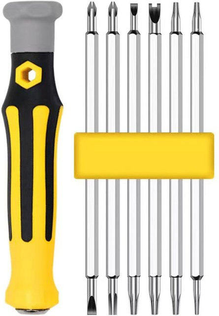 Binoax 12-in-1 Magnetischer Schraubendreher mit Torx-Bits und Flachkopf-Handwerkzeug-Set - Bild 1