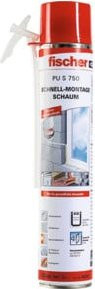 fischer Schnellmontageschaum PU S 750 Polyurethanschaum wasserfest 750 ml - Bild 1