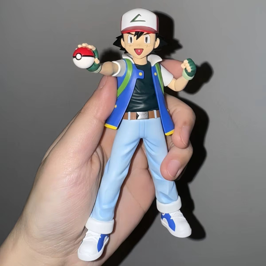 Bandai Pokémon Ash Ketchum Brock Misty Action Figure, Set, Kunststoff - Bild 4