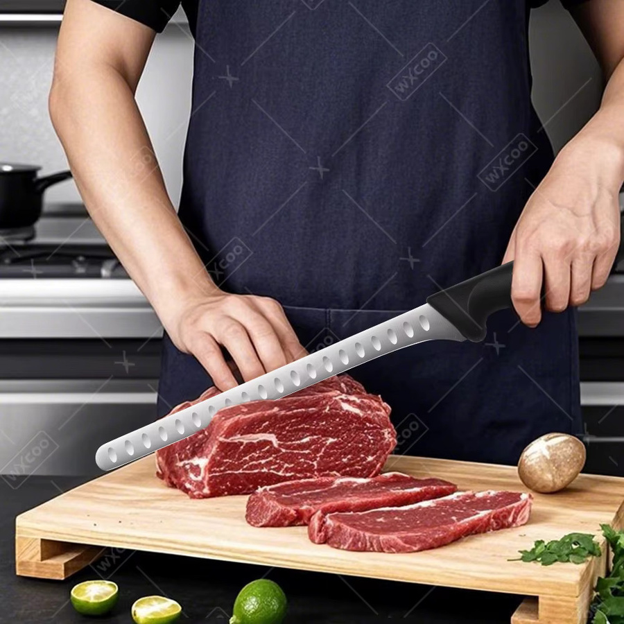 WXCOO Handgeschmiedetes Multifunktionales Küchenmesser in Silber für Fleisch und Obst - Bild 2