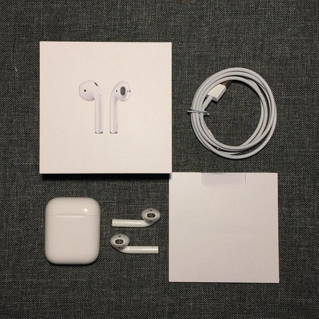 JQIQLY TWS Air2 Kabellose Kopfhörer mit Touch Control, Bluetooth 5.0 Sport Ohrhörer für iOS und Android, Weiß - Bild 1