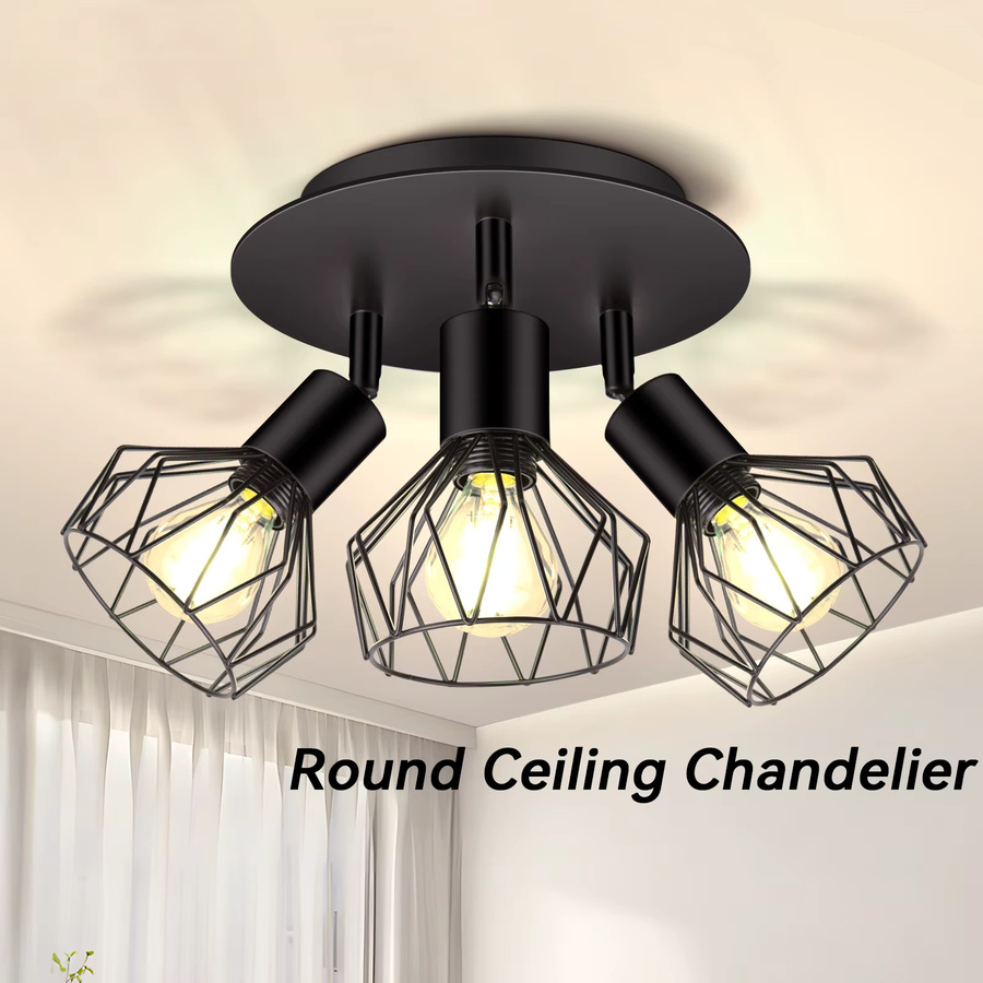 TRAZOS Moderne LED Pendelleuchte Schwarz aus Metall mit einstellbarem Winkel 25W - Bild 3