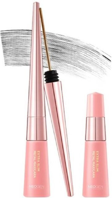 NEOGEN Dermalogy Extra Slim Mascara Schwarz, 6 ml + 6 ml Nachfüller Set - Bild 1