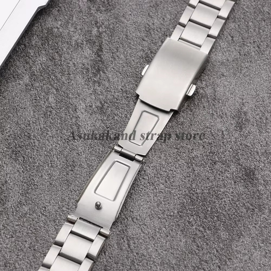 Casio Uhrenarmband Edelstahl, Silber, 18 mm, Unisex - Bild 2